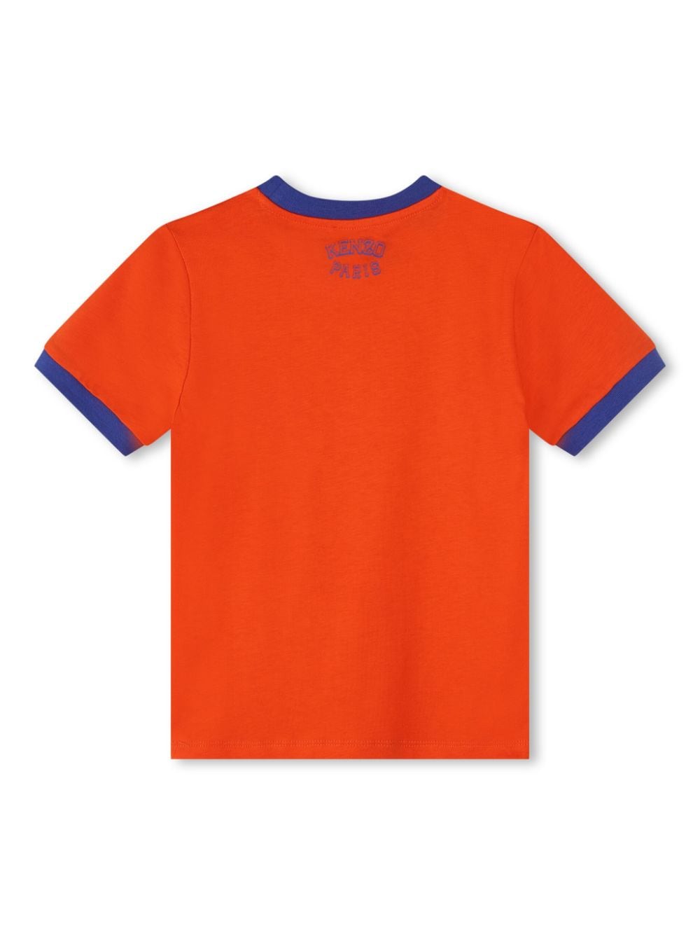 Kenzo Kids T-shirt met logoprint - Oranje