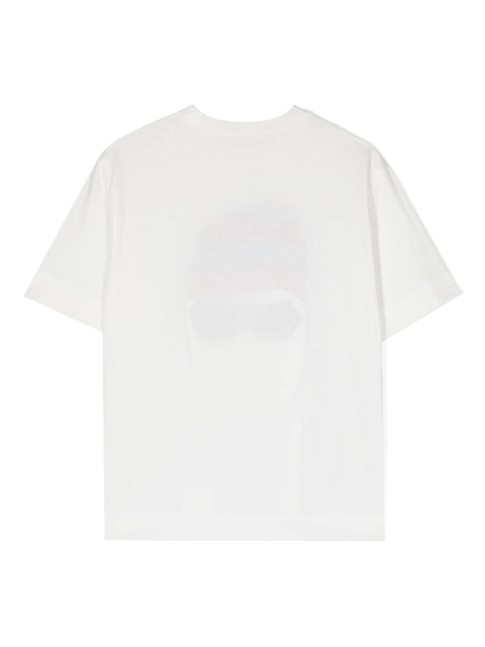 Marni Kids T-shirt met print - Wit