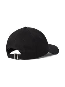 Karl Lagerfeld Essential honkbalpet met geborduurd logo - Zwart