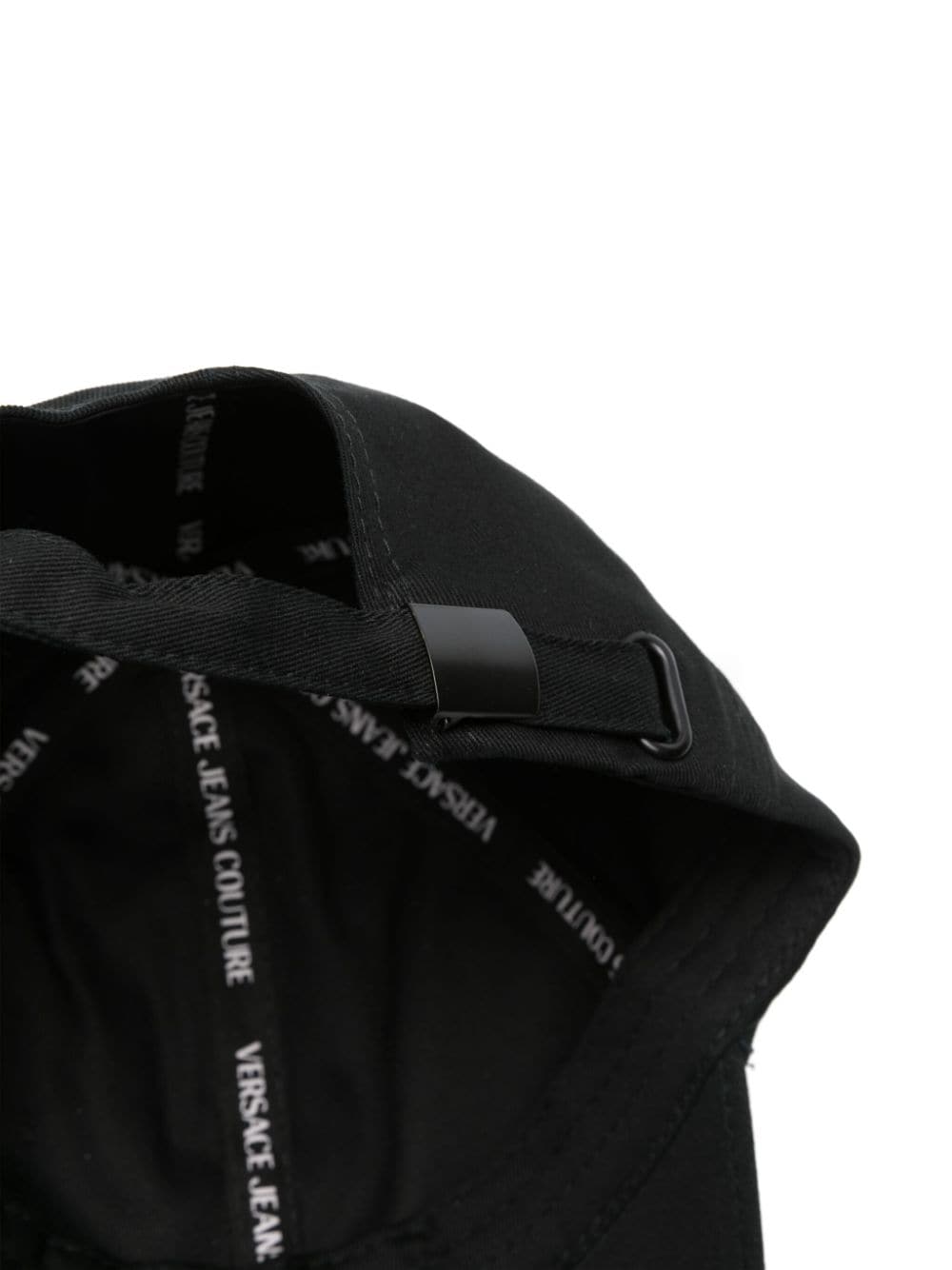 Versace Jeans Couture Honkbalpet met geborduurd logo - Zwart
