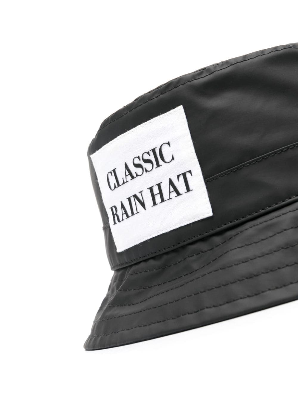 Moschino Classic Rain Hat vissershoed - Zwart