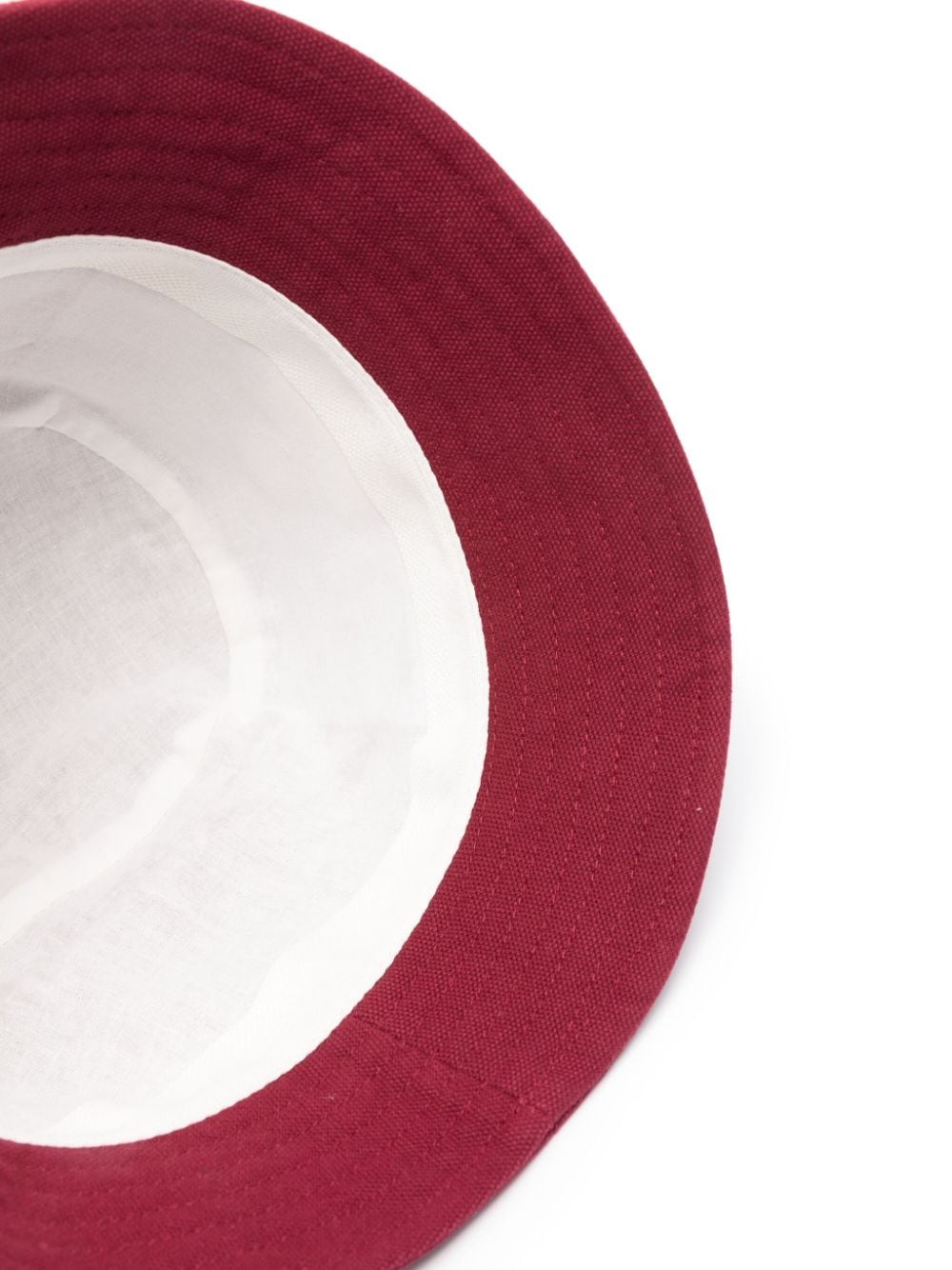 ISABEL MARANT logo-embroidered bucker hat - Rood