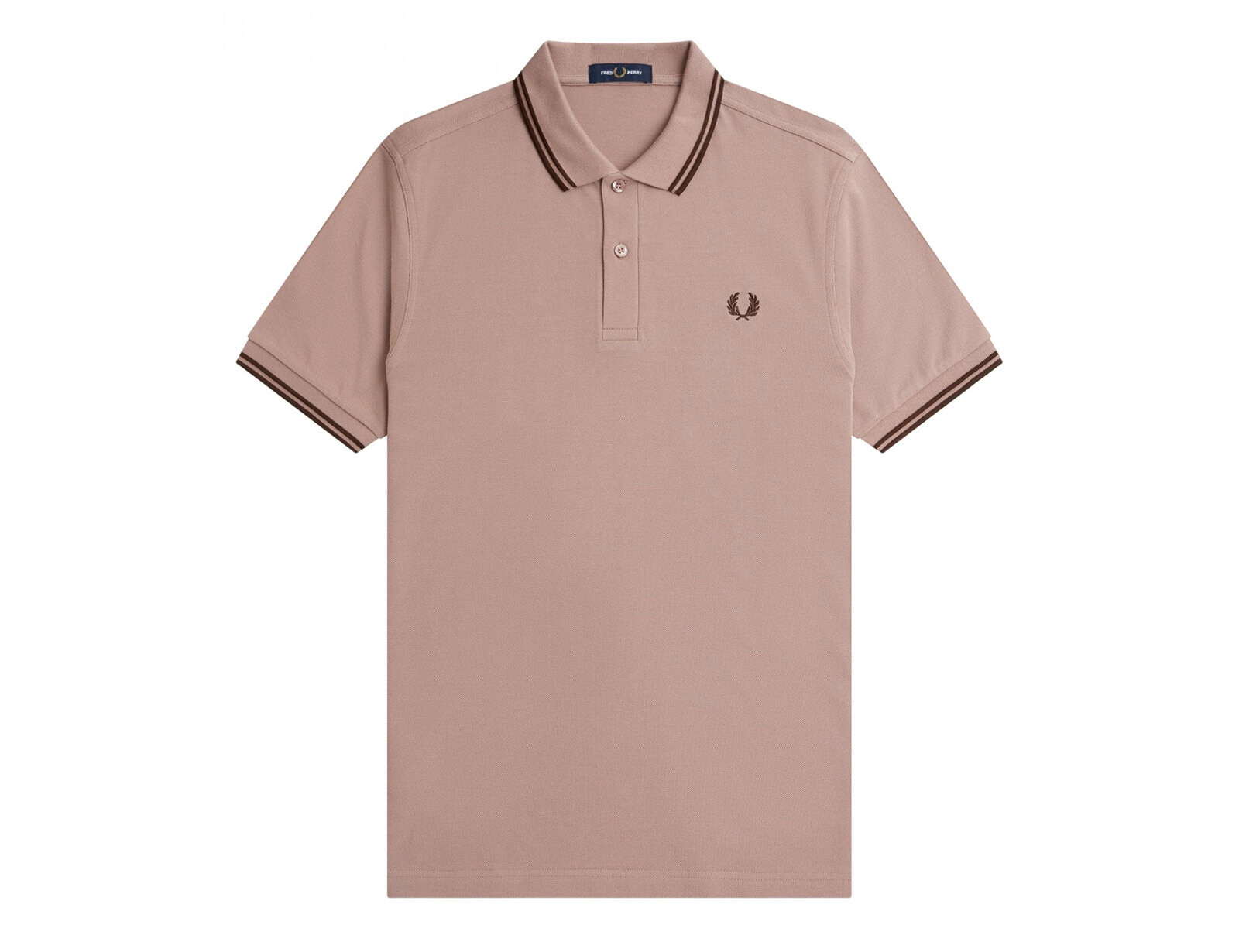 Fred Perry Twin Tipped Polo Shirt, Pink