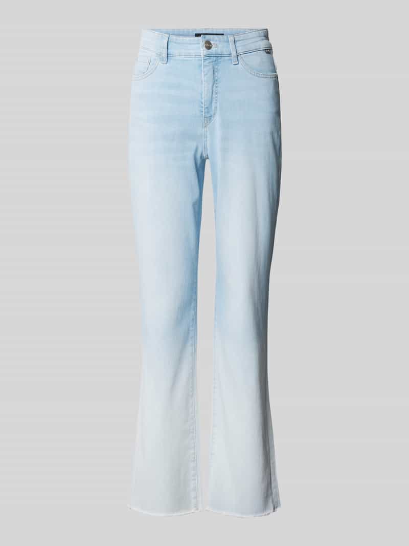 Marc Cain 5-Pocket-Jeans "Pants Pastel Icecream" Premium Damenmode soft und hochelastisch, gebleached