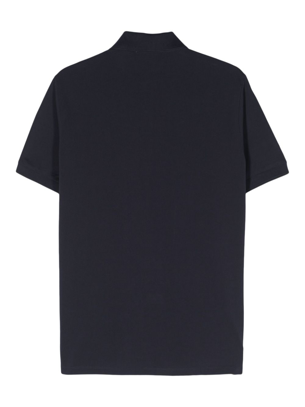 Manuel Ritz logo-embroidered piqué polo shirt - Blauw