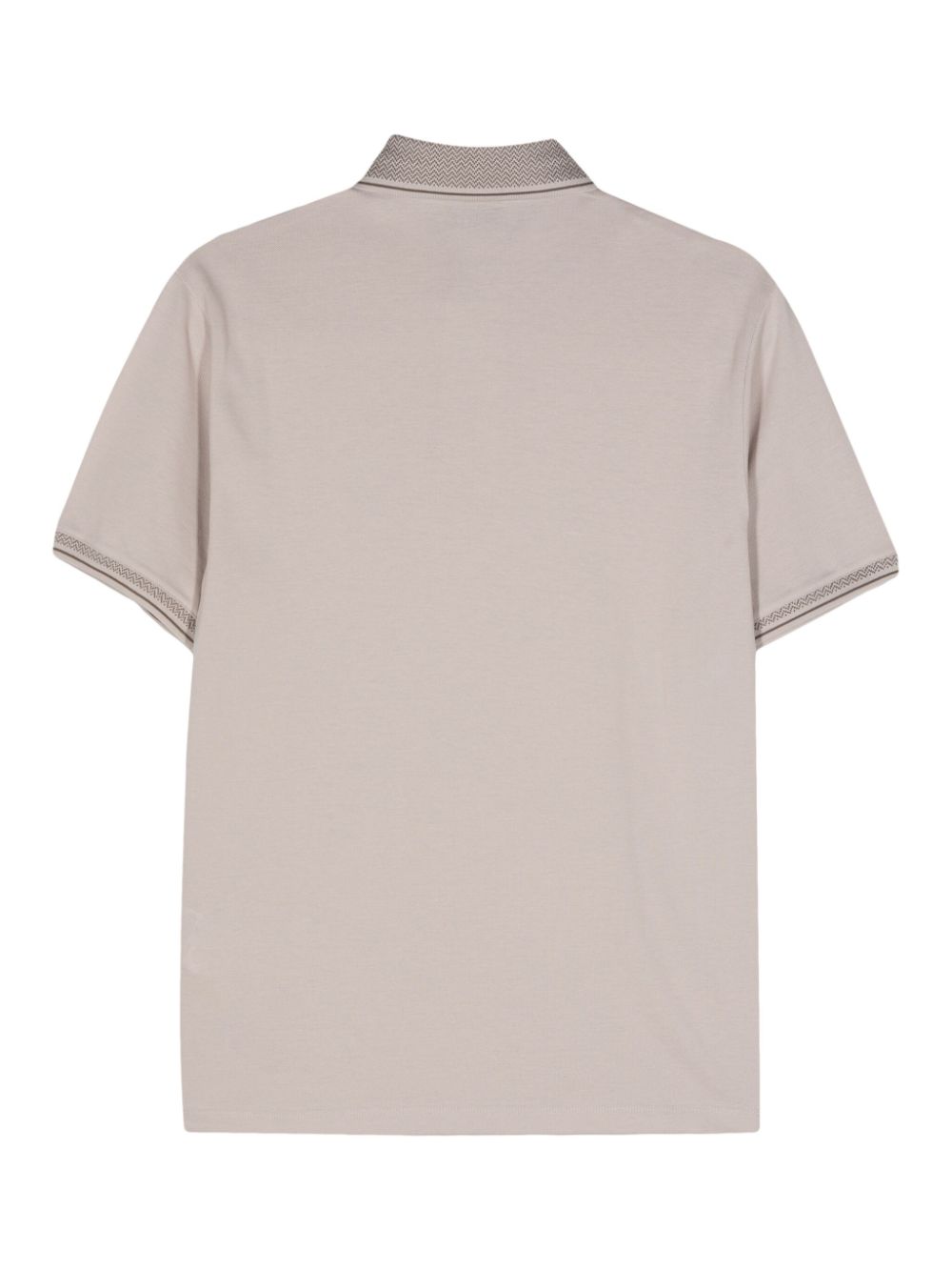 Emporio Armani cotton polo shirt - Beige