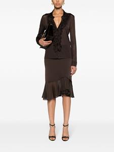 TOM FORD Asymmetrische rok - Bruin