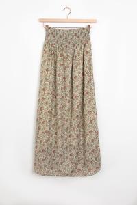 Sissy-Boy Groene Maxi Rok Met Paisley Print