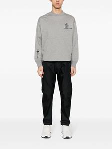 Moncler Grenoble Sweater met logopatch - Grijs