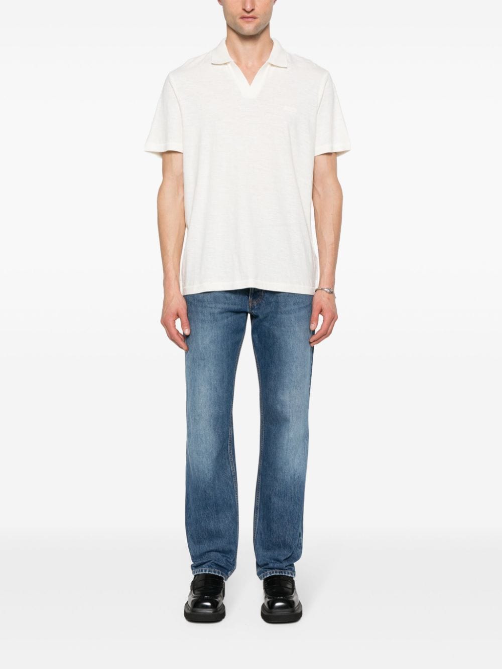 Calvin Klein Poloshirt met logo - Wit
