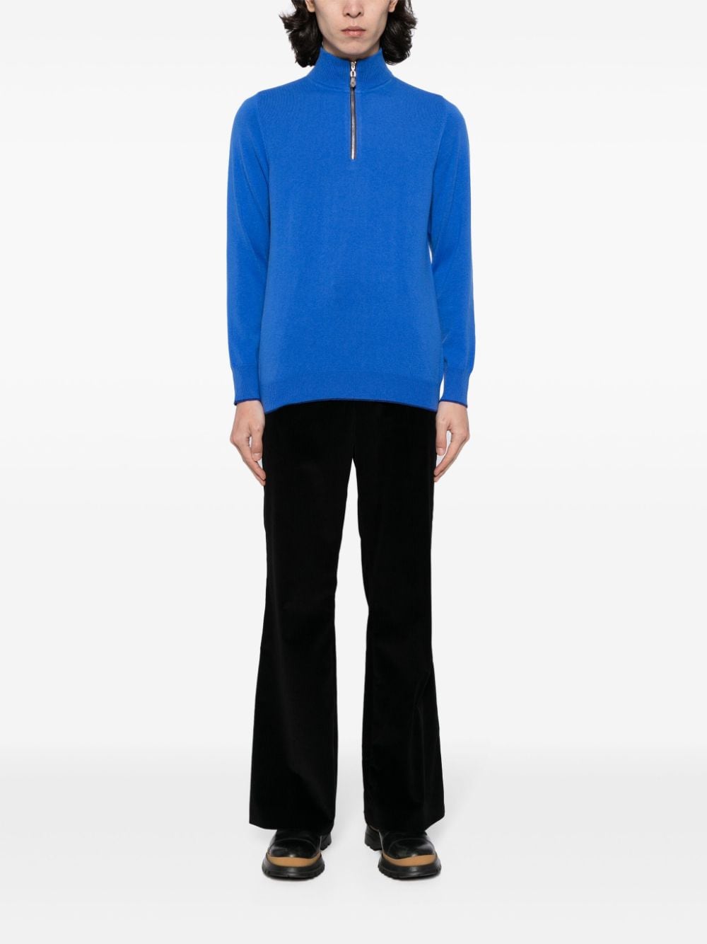 N.Peal Kasjmier sweater - Blauw