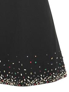 STAUD Mini-jurk verfraaid met kristallen - Zwart