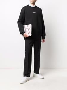 Valentino Garavani Sweater met logoprint - Zwart