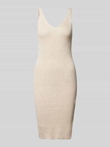 Only Mini-jurk met V-hals, model 'LINA'
