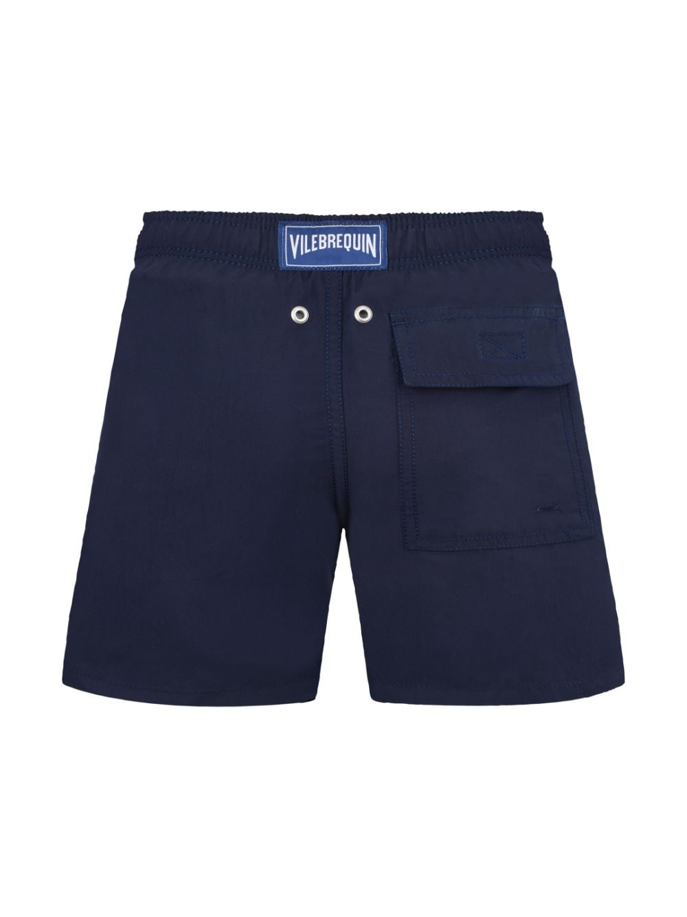 Vilebrequin Shorts met geborduurd logo - Blauw