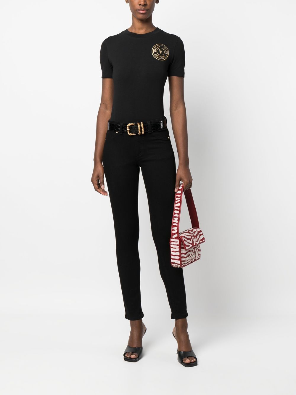 Versace Jeans Couture Skinny broek - Zwart