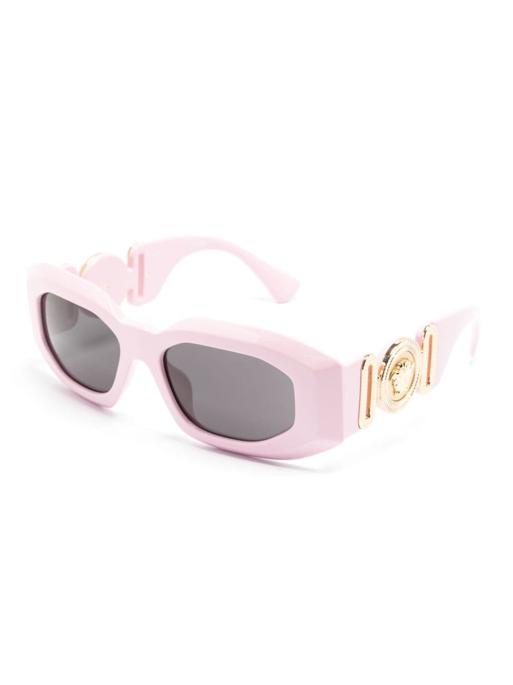 Versace Eyewear Maxi Medusa Biggie zonnebril met getinte glazen - Roze