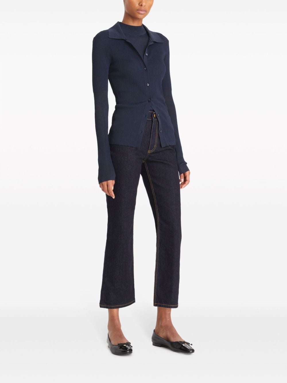 Tory Burch Flared jeans - Blauw
