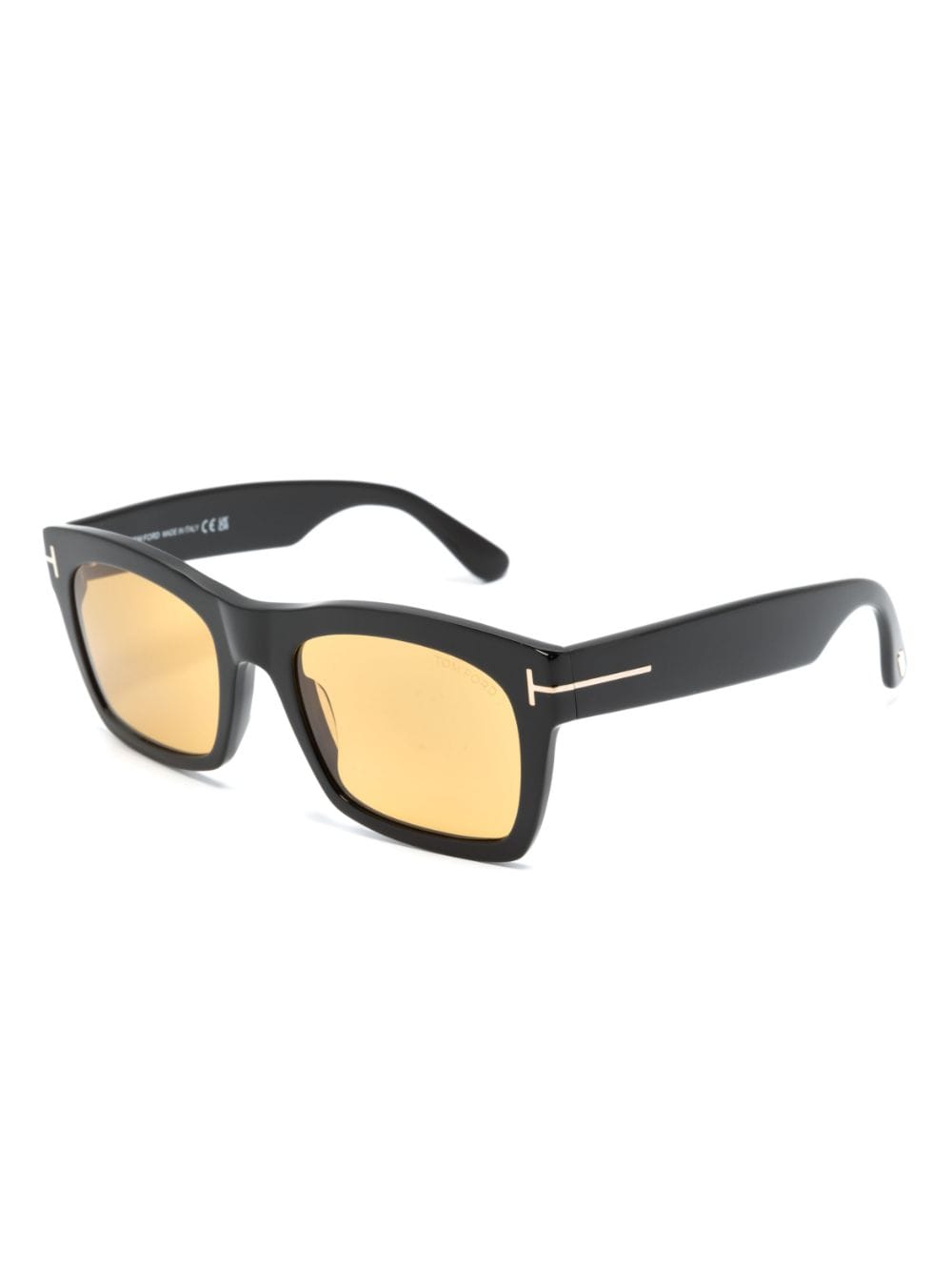 TOM FORD Eyewear Nico zonnebril met vierkant montuur - Zwart