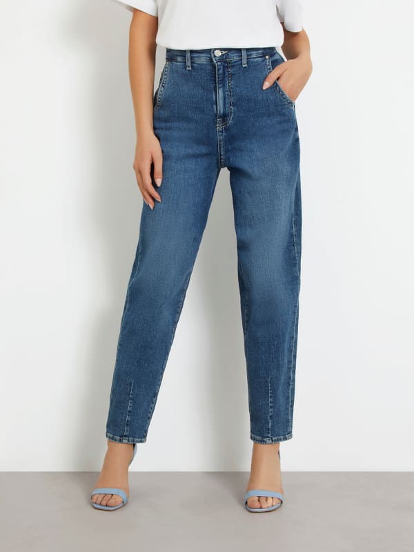 Guess Relaxed Jeans Hoge Taille