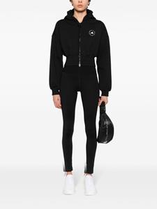 Adidas by Stella McCartney Jack met logoprint - Zwart