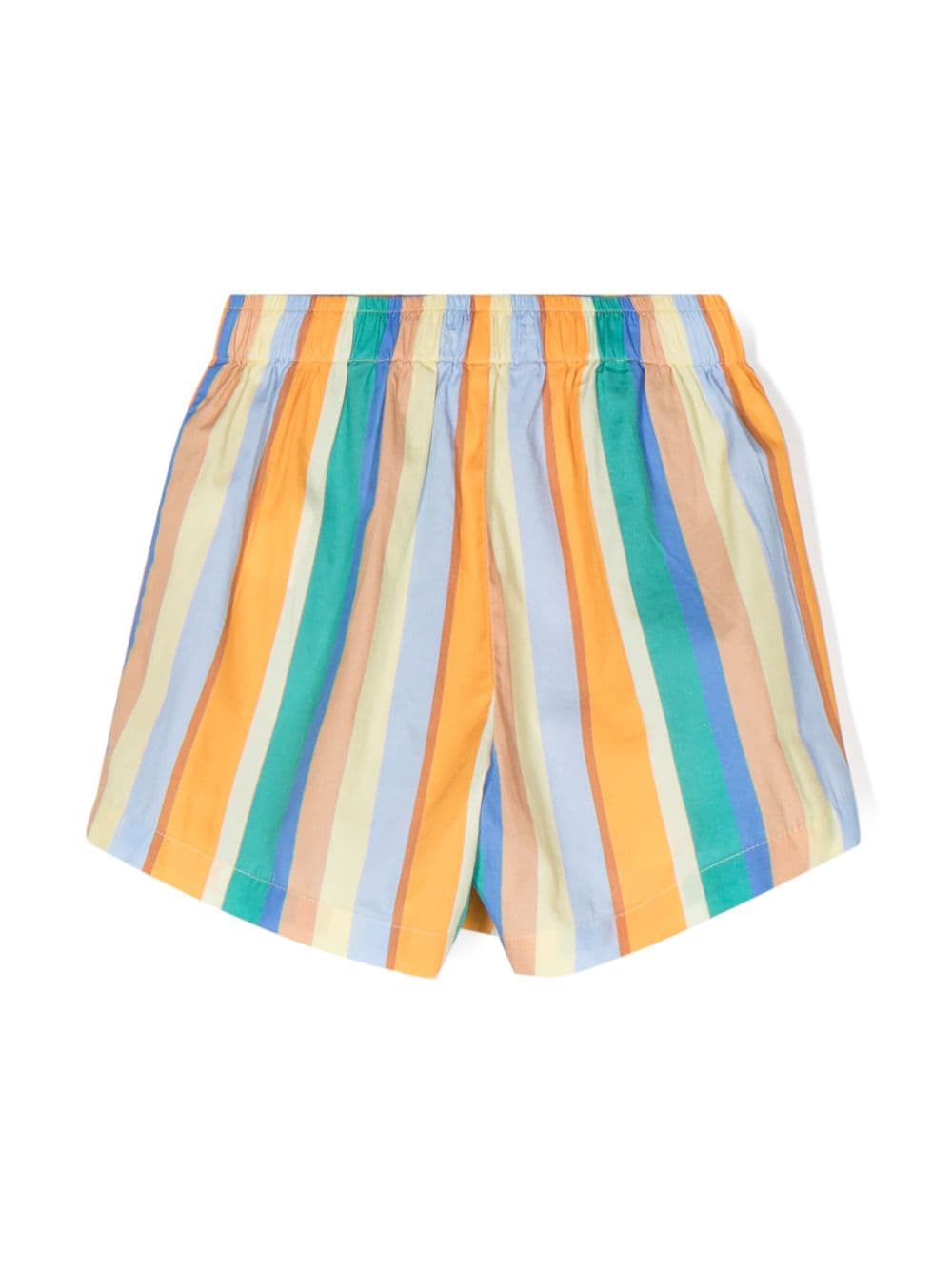 Tiny Cottons striped cotton shorts - Oranje