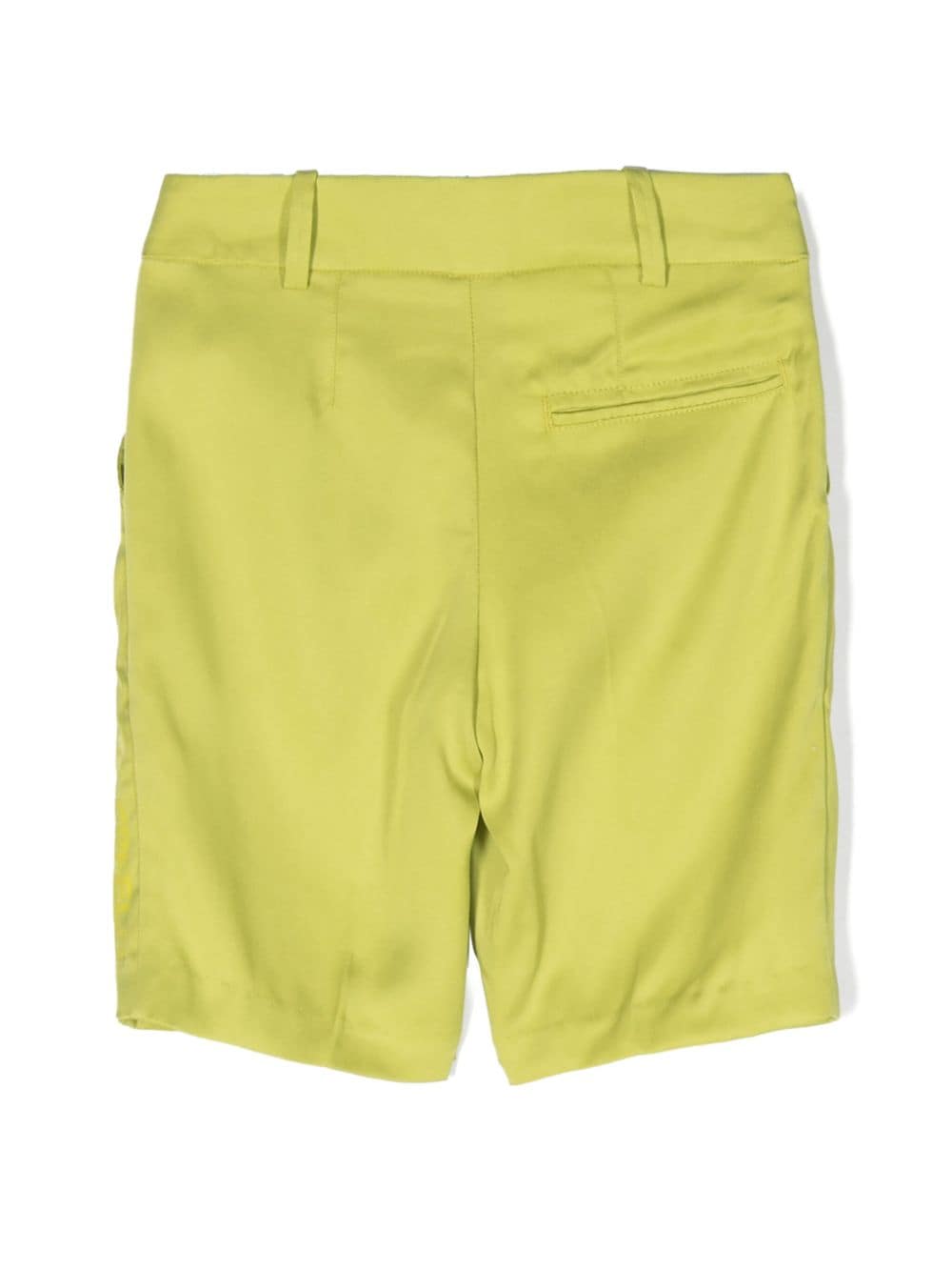 Karl Lagerfeld Kids Bermuda shorts met logoprint - Groen