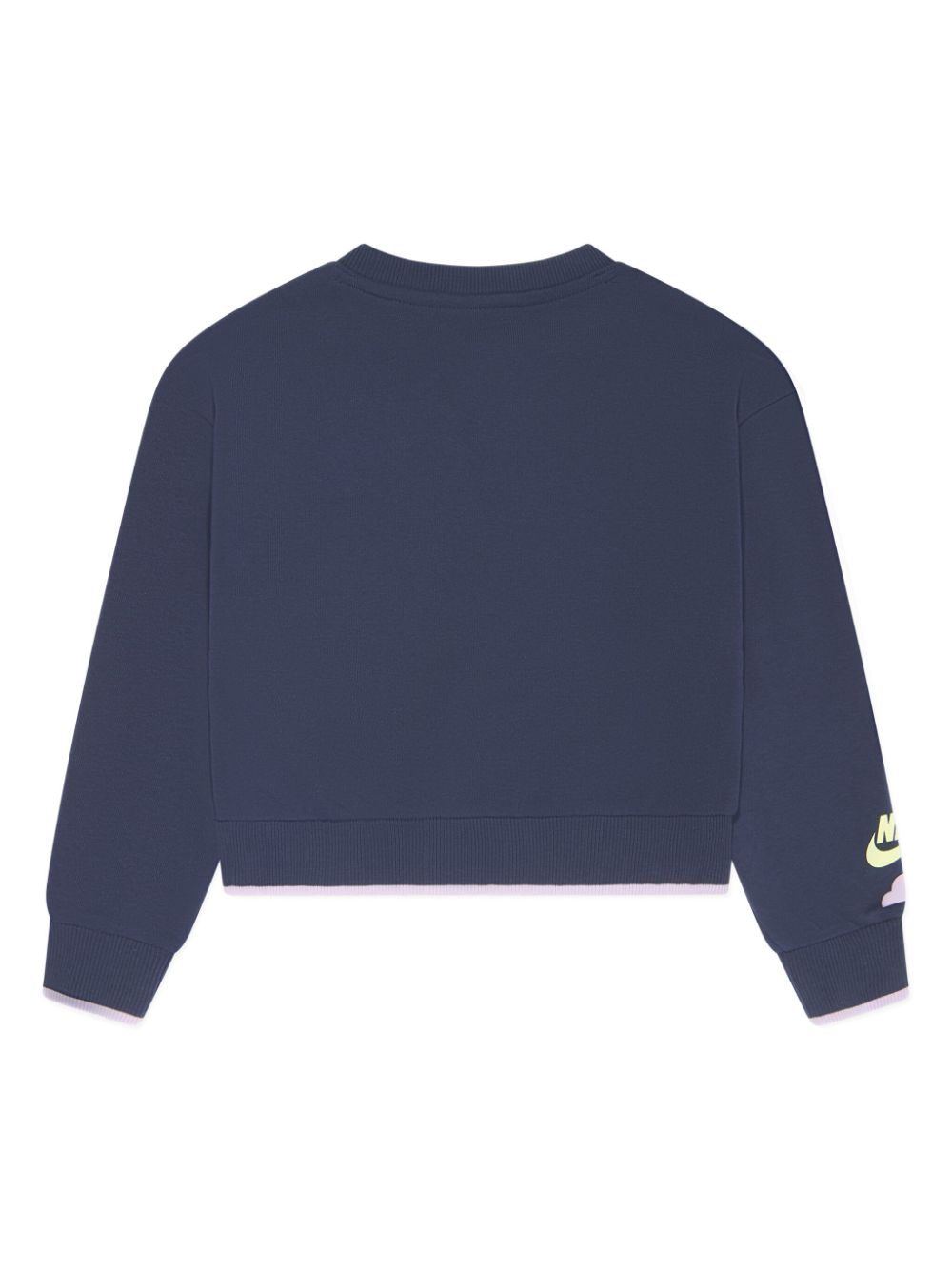 Nike Kids Sweater met logoprint - Blauw