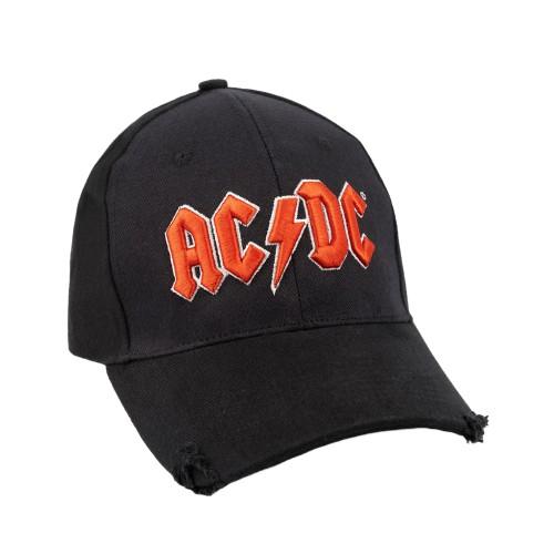 AC/DC unisex pet met logo voor volwassenen