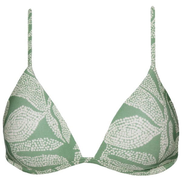 Barts  Women's Akamu Fixed Triangle - Bikinitop, groen/grijs