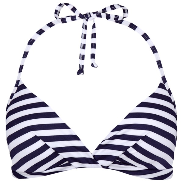 Barts  Women's Custe Halter - Bikinitop, wit/blauw