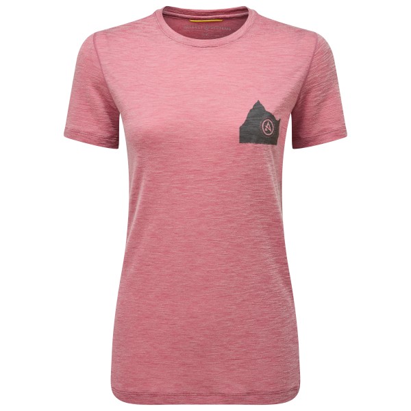 ARTILECT  Women's Sprint Tee - Merinoshirt, pink