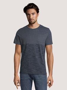 TOM TAILOR T-Shirt Gestreiftes T-Shirt mit Brusttasche