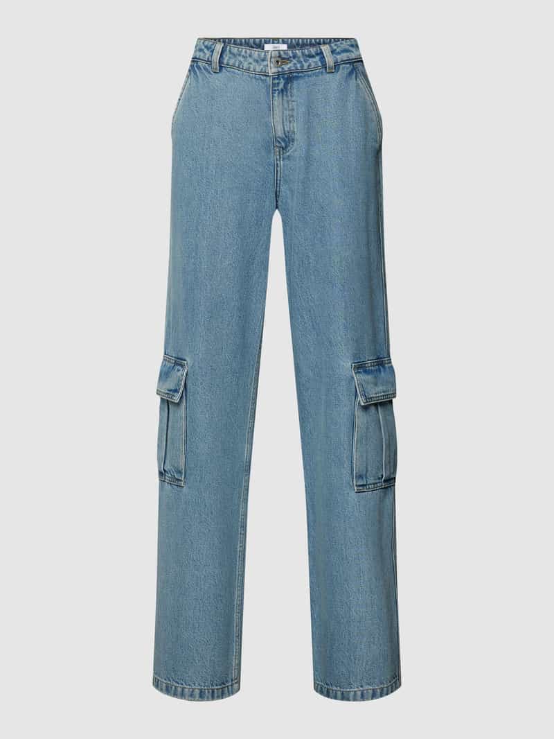 Jake*s Casual Relaxed fit jeans met cargozak