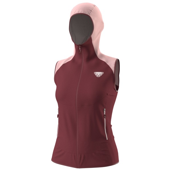 Dynafit  Women's Transalper DST Vest - Softshellbodywarmer, rood