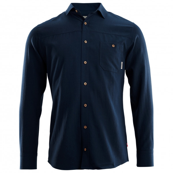 Aclima  Woven Wool Shirt - Overhemd, blauw