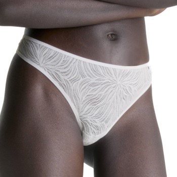 Calvin Klein Sheer Marquisette Lace Thong