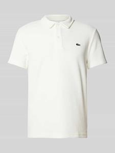 Lacoste Regular fit poloshirt met structuurmotief