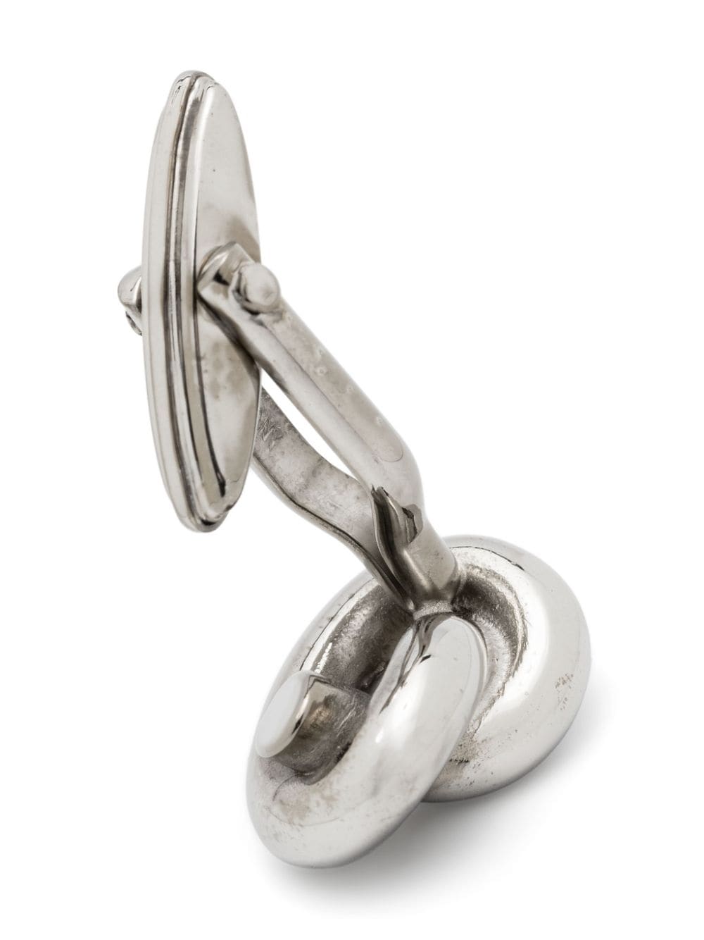Lanvin Manchetknopen met geknoopt detail - Zilver