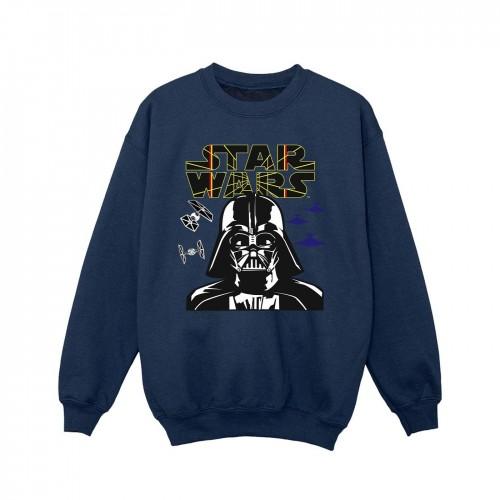 Star Wars Girls Darth Vader Comp Logo Sweatshirt