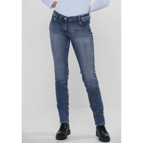 Cecil Bequeme Jeans Cecil / Da.Jeans / Style NOS Scarlett Mid Blue