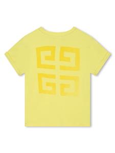 Givenchy Kids T-shirt met 4G-print - Geel