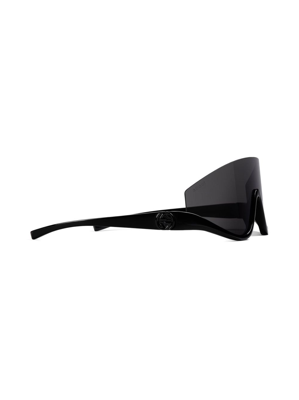 Gucci Eyewear GG zonnebril met oversized montuur - Zwart