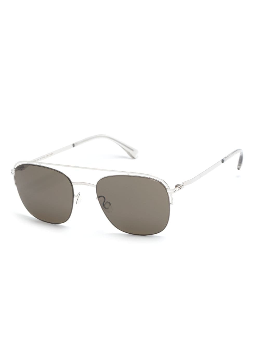 Mykita Nor pilot-frame sunglasses - Zilver