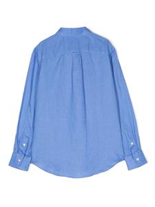 Ralph Lauren Kids Shirt met logopatch - Blauw