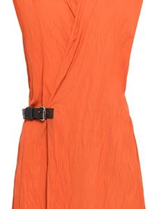 Uma | Raquel Davidowicz side-buckle midi dress - Oranje