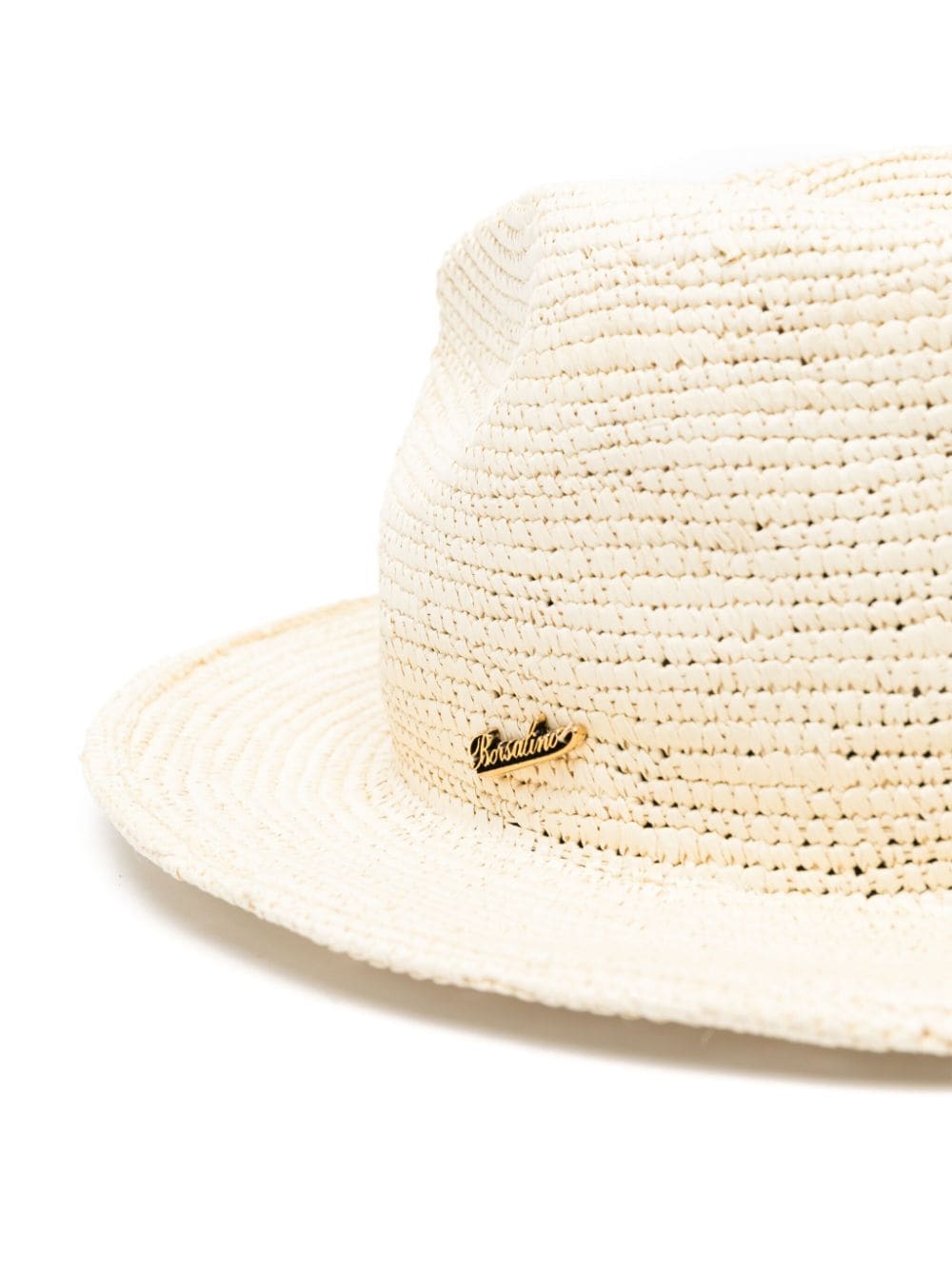 Borsalino Clochard Panama crochet hat - Beige