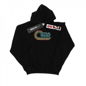 Star Wars Heren Retro Wave Logo-hoodie