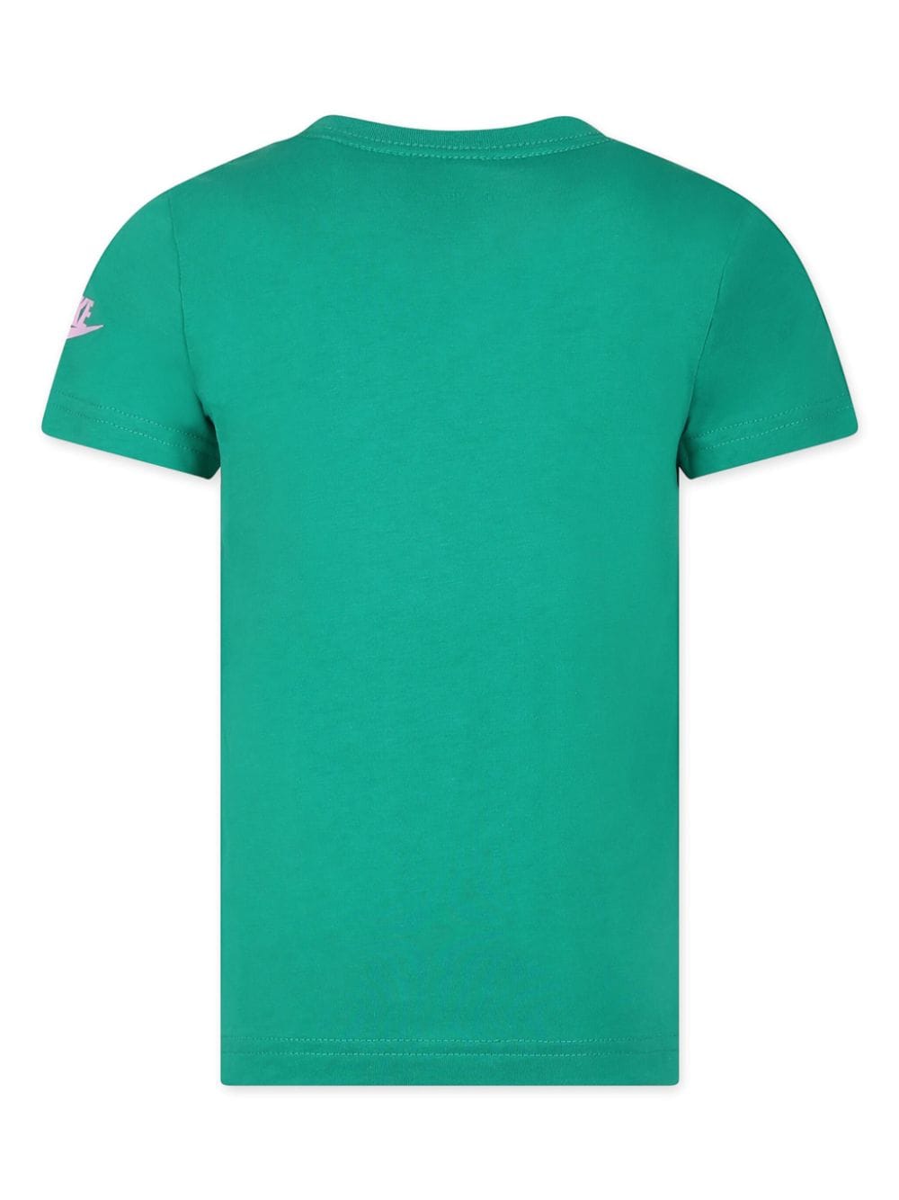 Nike Kids slogan-print cotton-blend T-shirt - Groen