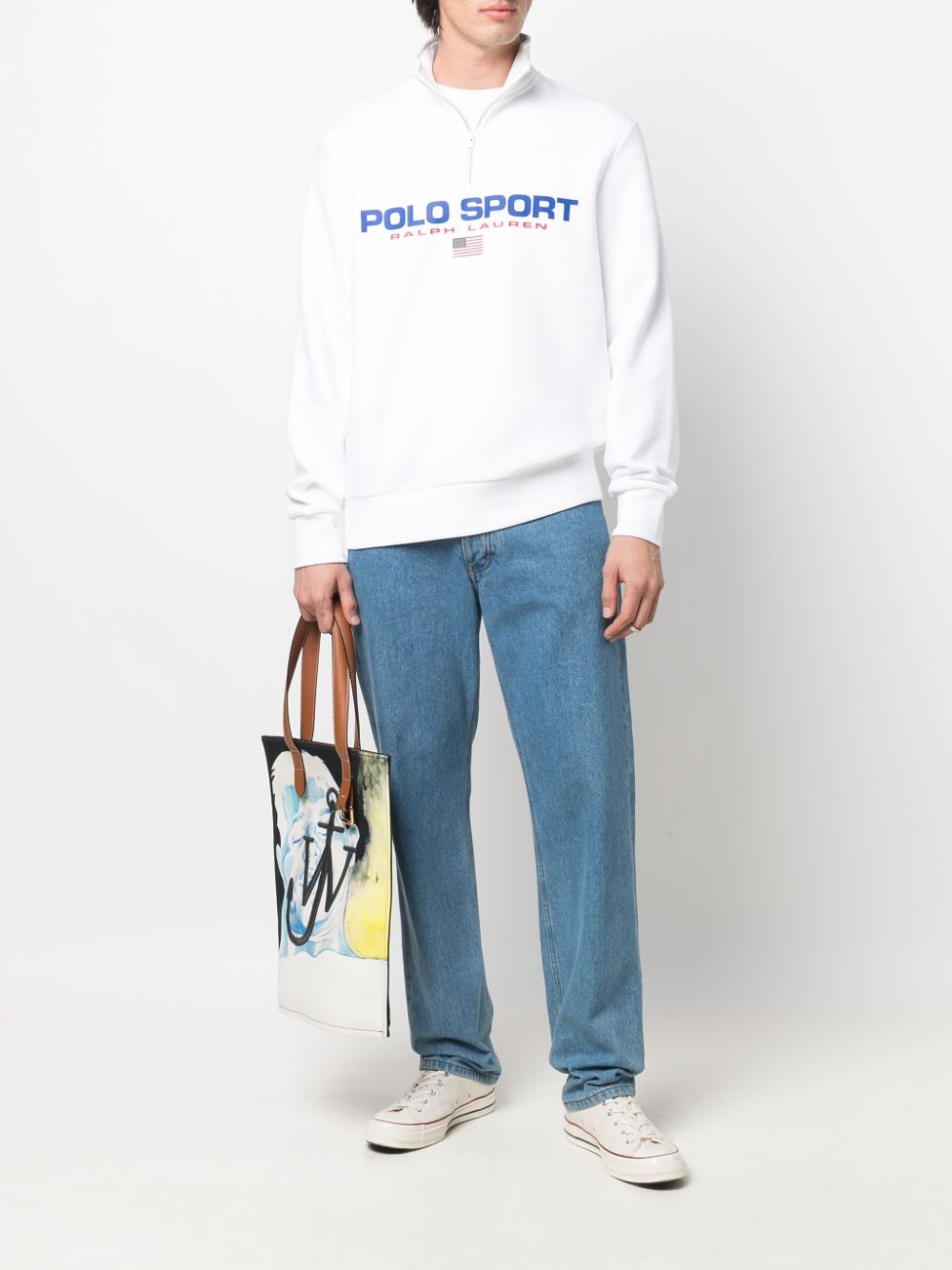 Polo Ralph Lauren Trui met logoprint - Wit